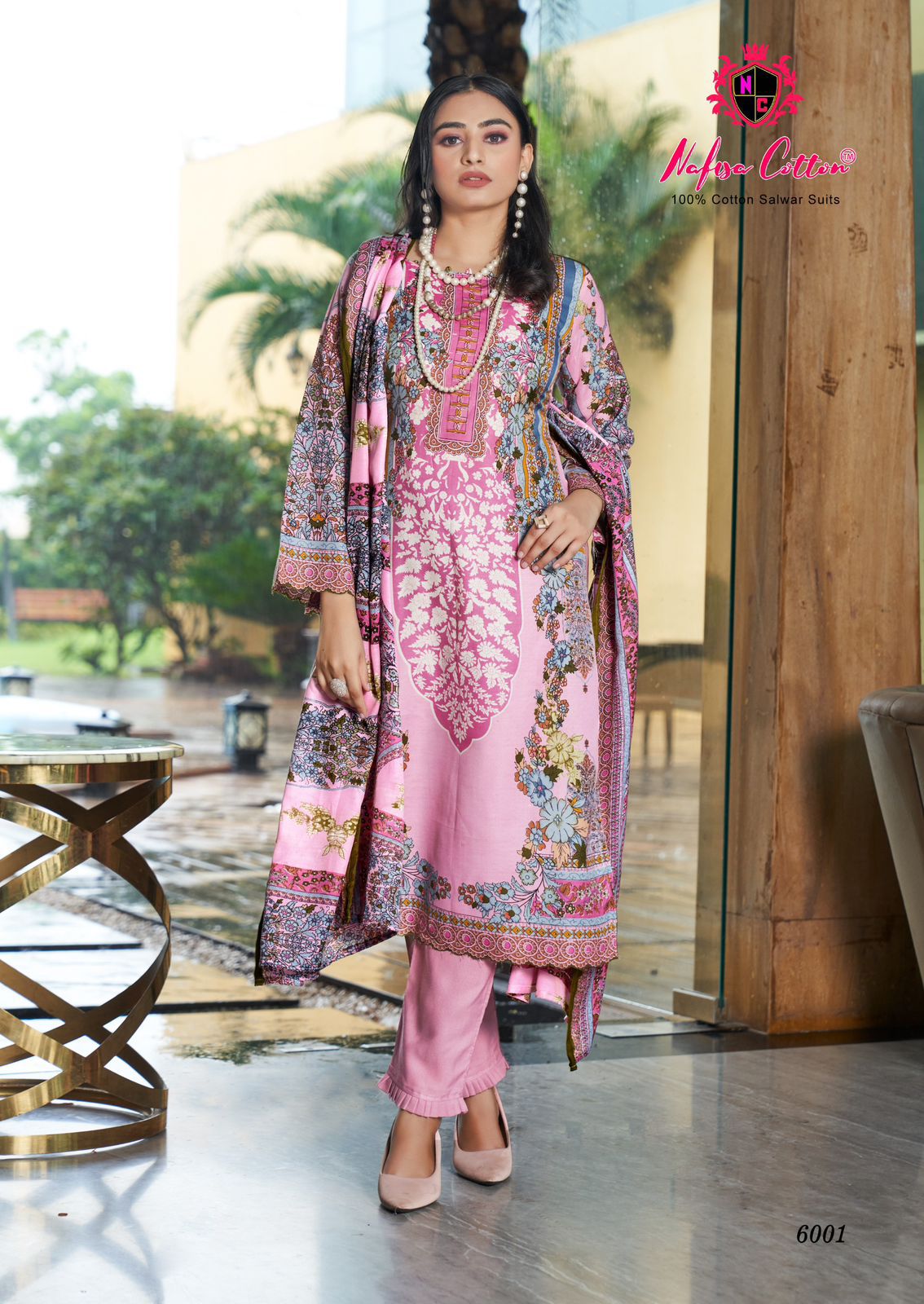 Mahera Vol 6 By Nafisa Cotton Pakistani Dress Material Wholesale Price In Surat
